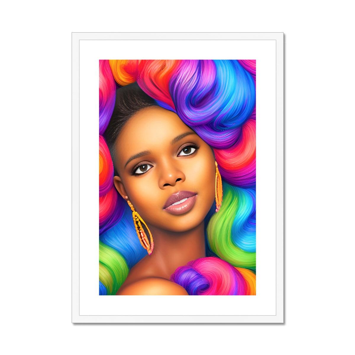 Goddess Bold Framed & Mounted Print