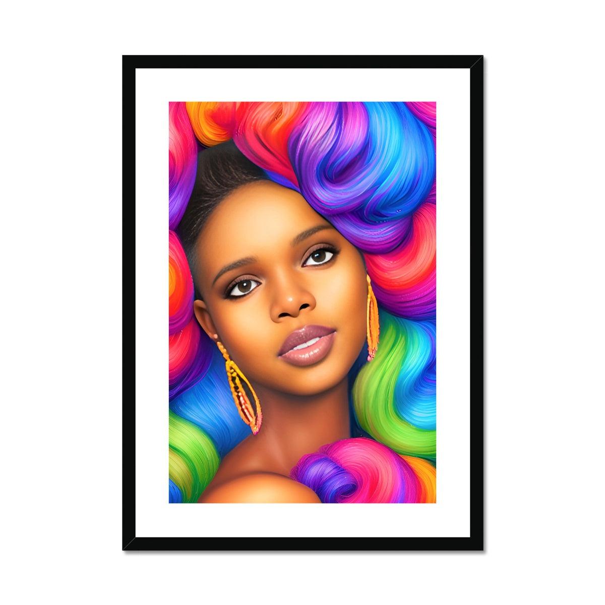 Goddess Bold Framed & Mounted Print