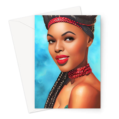 Goddess Cheeky Greeting Card