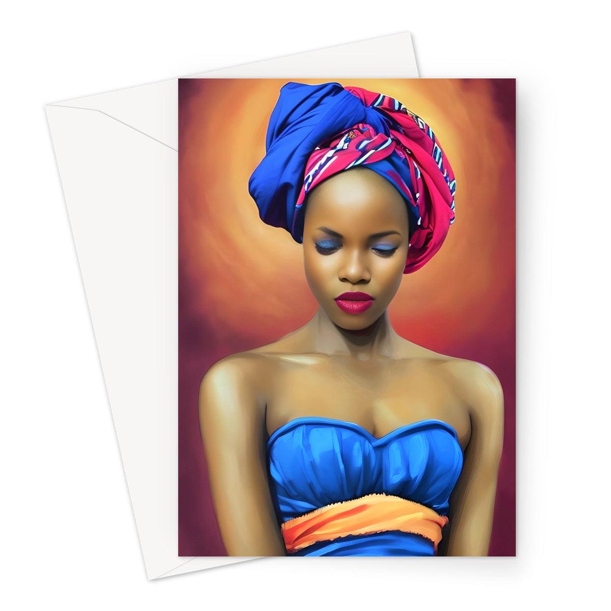 Goddess Chic Greeting Card