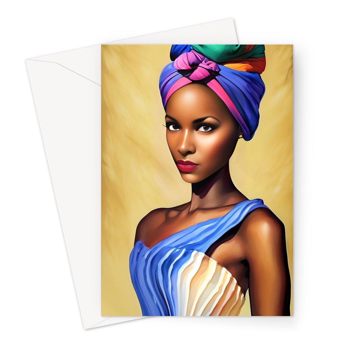 Goddess Curious Greeting Card