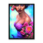 Goddess Glamour Framed Print