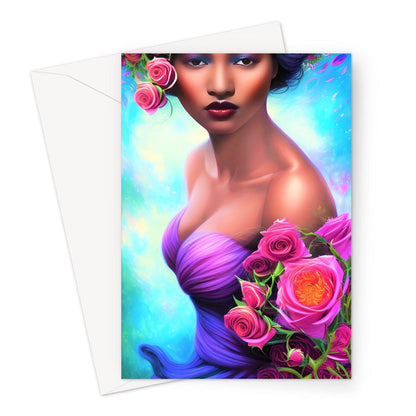 Goddess Glamour Greeting Card