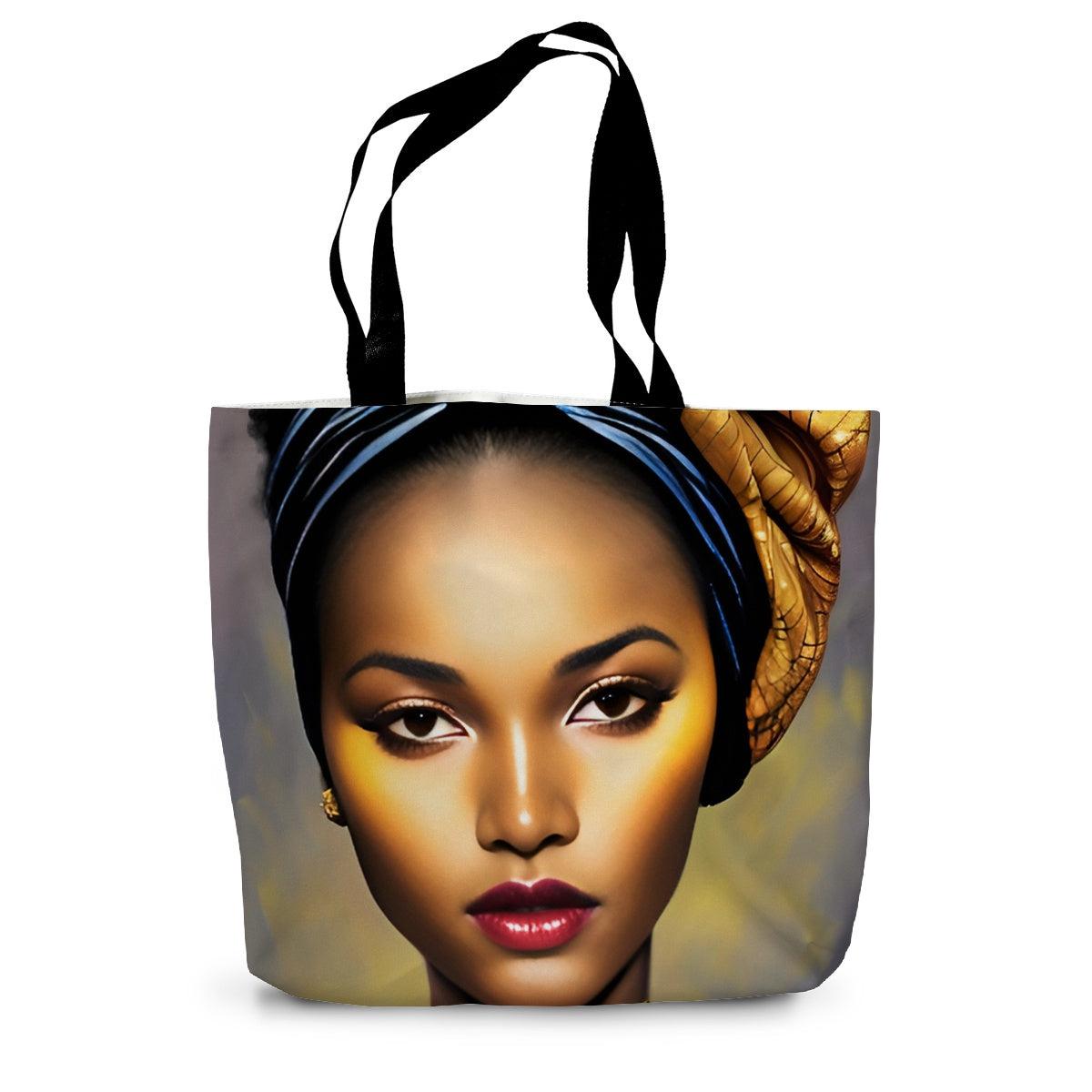 Goddess Gold Canvas Tote Bag