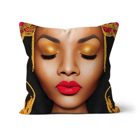 Goddess Golden Cushion
