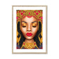 Goddess Golden Framed & Mounted Print