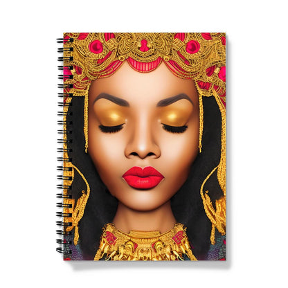 Goddess Golden Spiral Notebook