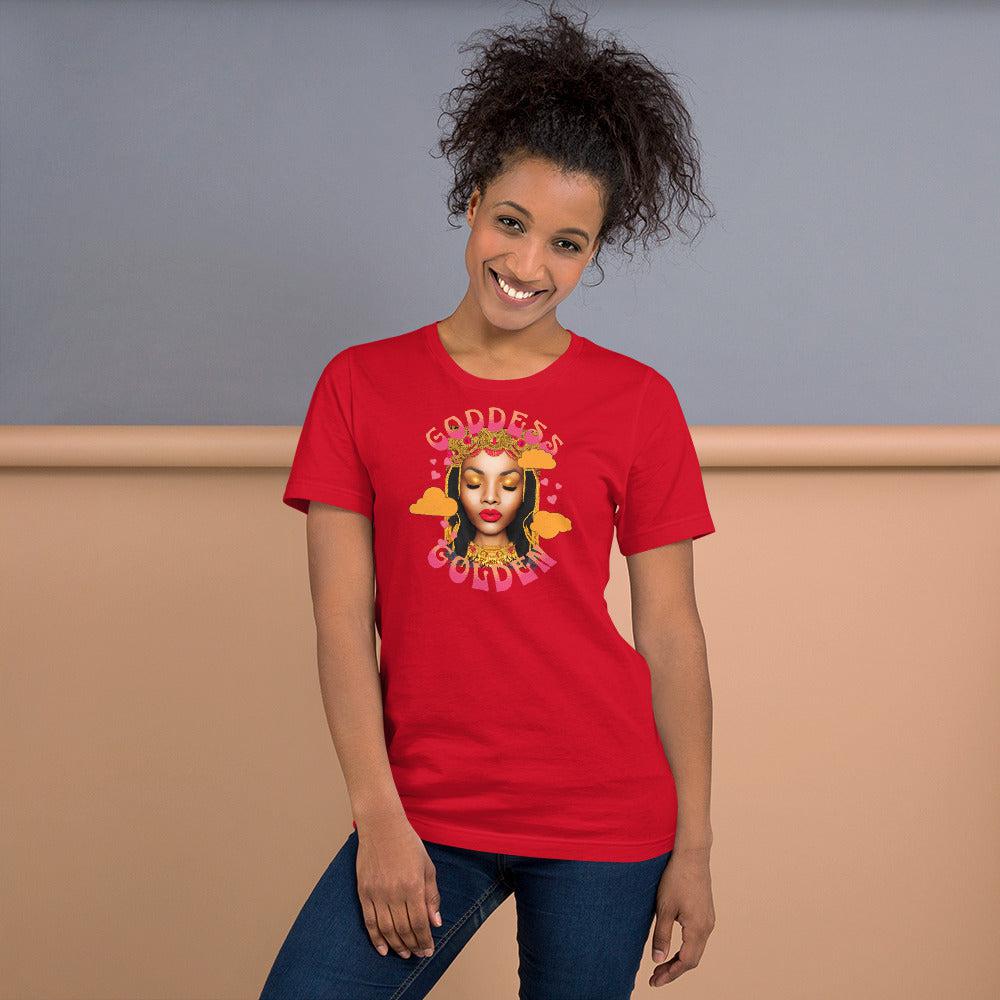 Goddess Golden Women's T-Shirt