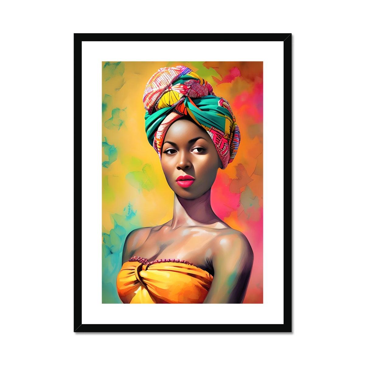 Goddess Good-Looking Framed & Mounted Print