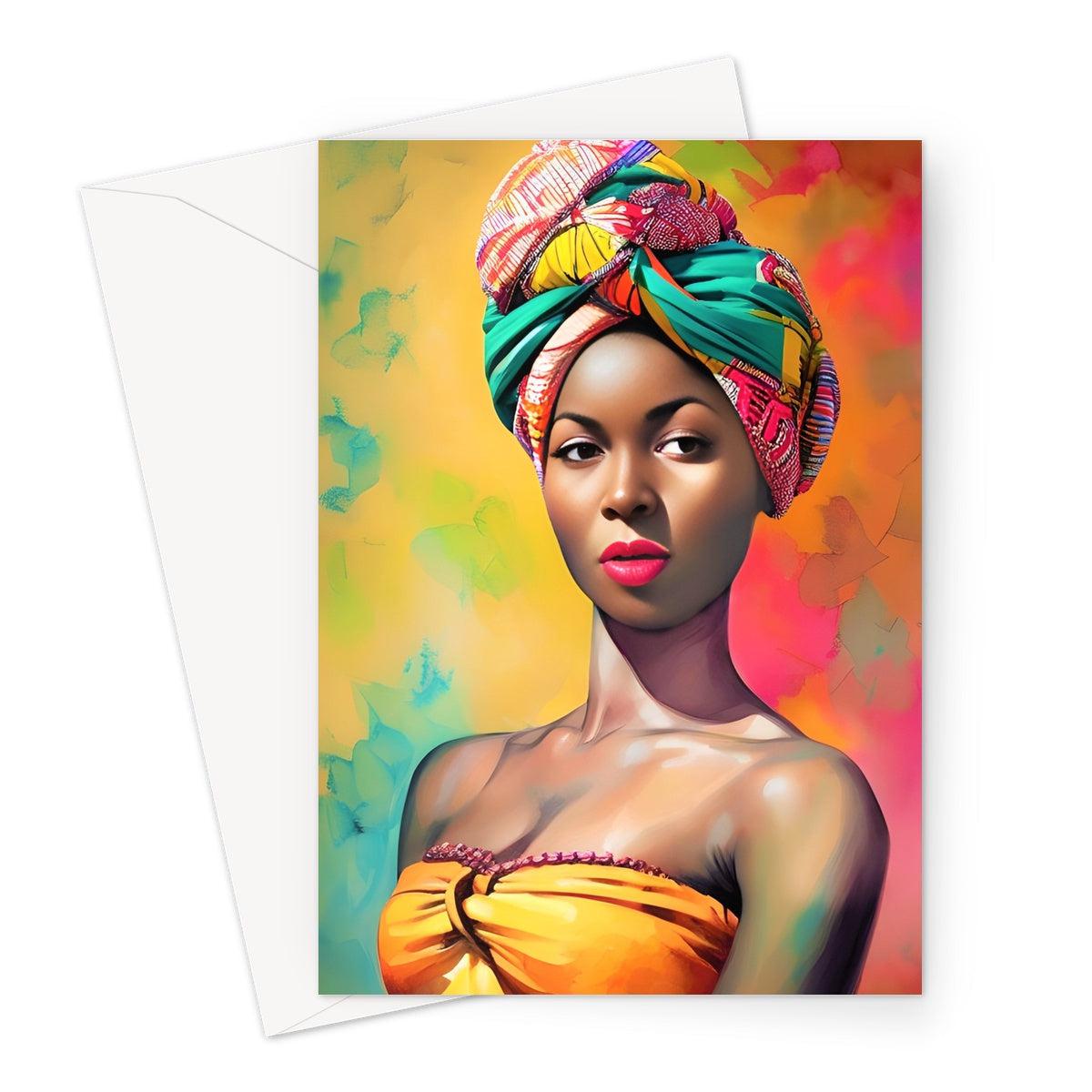 Goddess Good-Looking Greeting Card