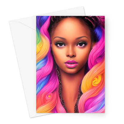 Goddess Mystique Greeting Card