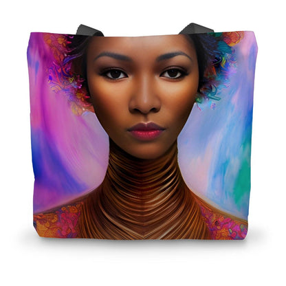 Goddess Petal Canvas Tote Bag