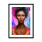 Goddess Petal Framed & Mounted Print