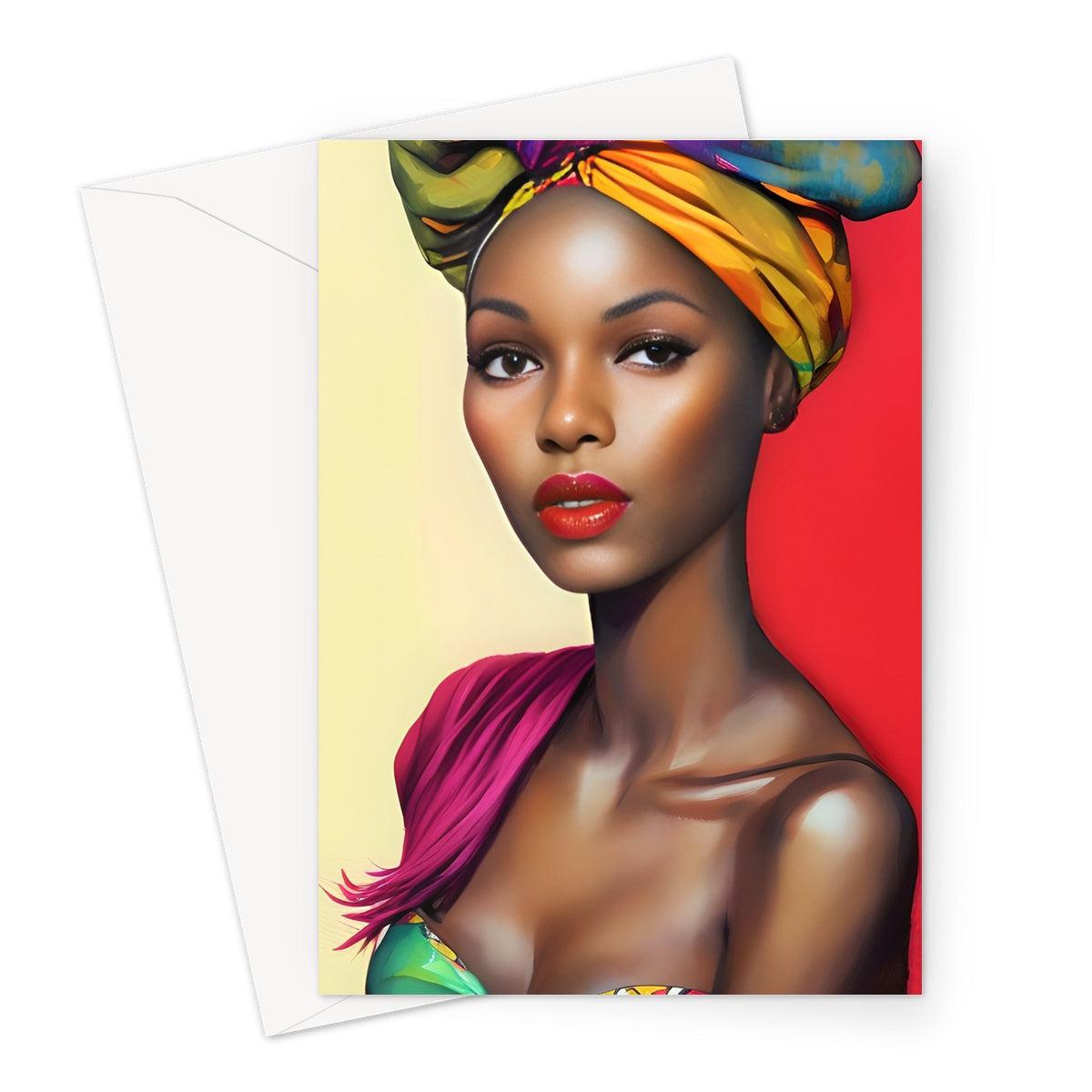Goddess Resilient Greeting Card