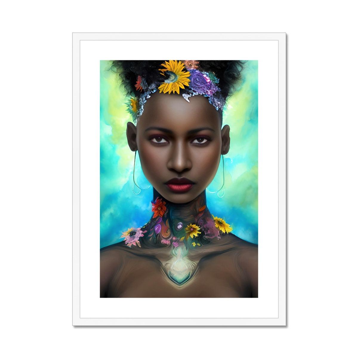 Goddess Star Framed & Mounted Print