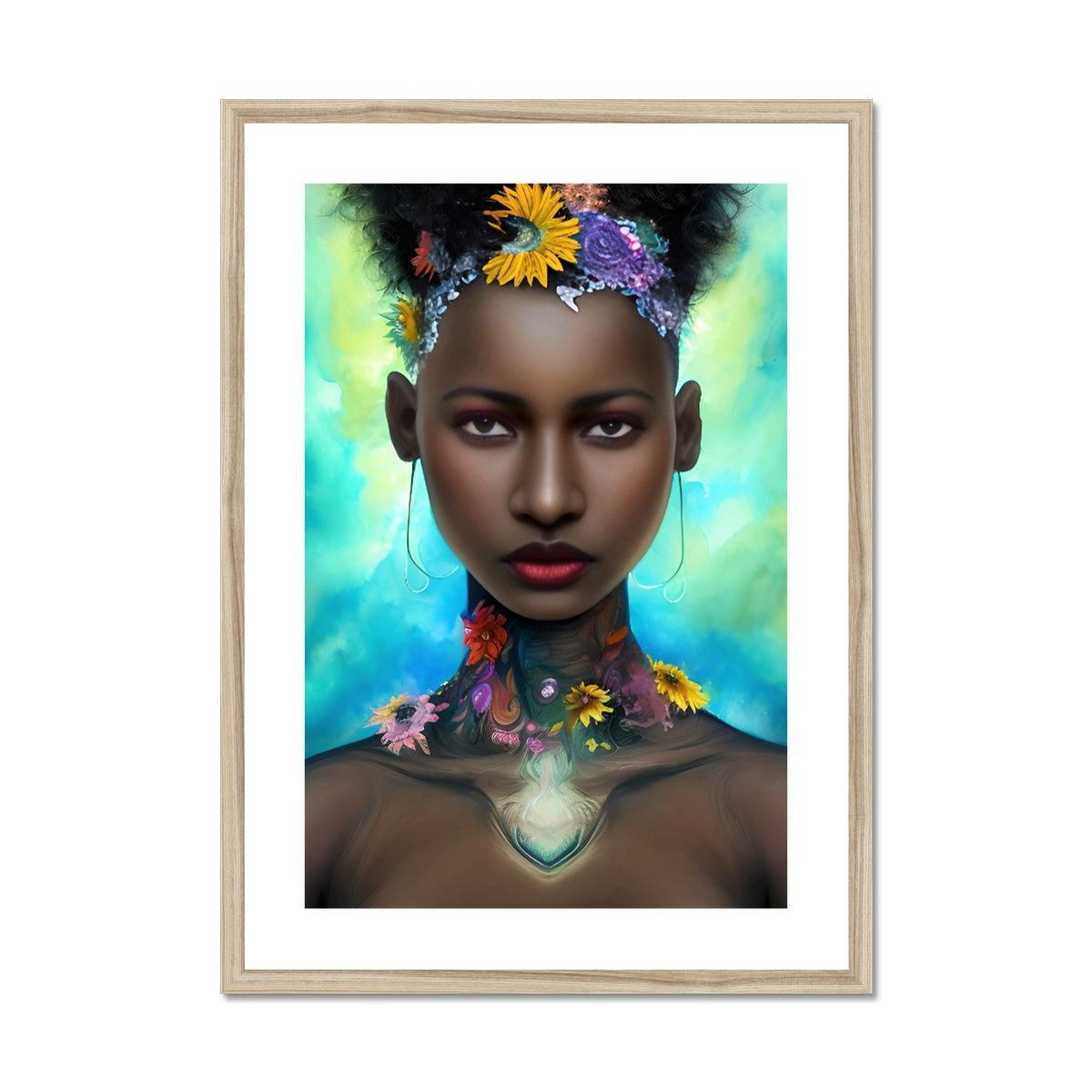 Goddess Star Framed & Mounted Print