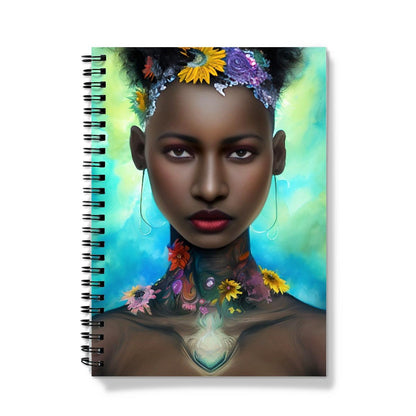 Goddess Star Spiral Notebook