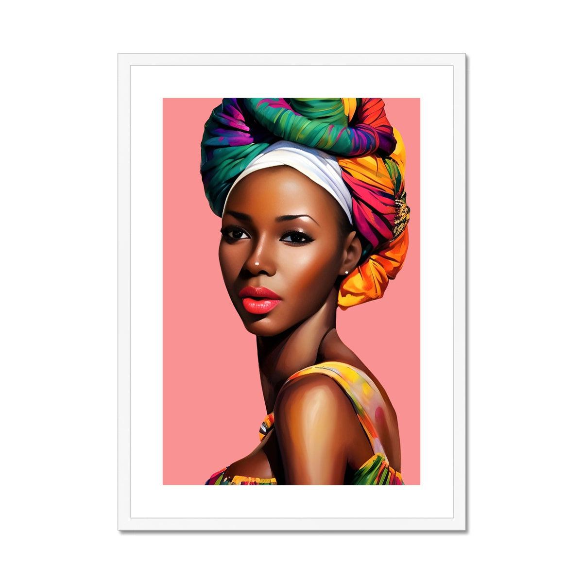 Goddess Strong Framed & Mounted Print