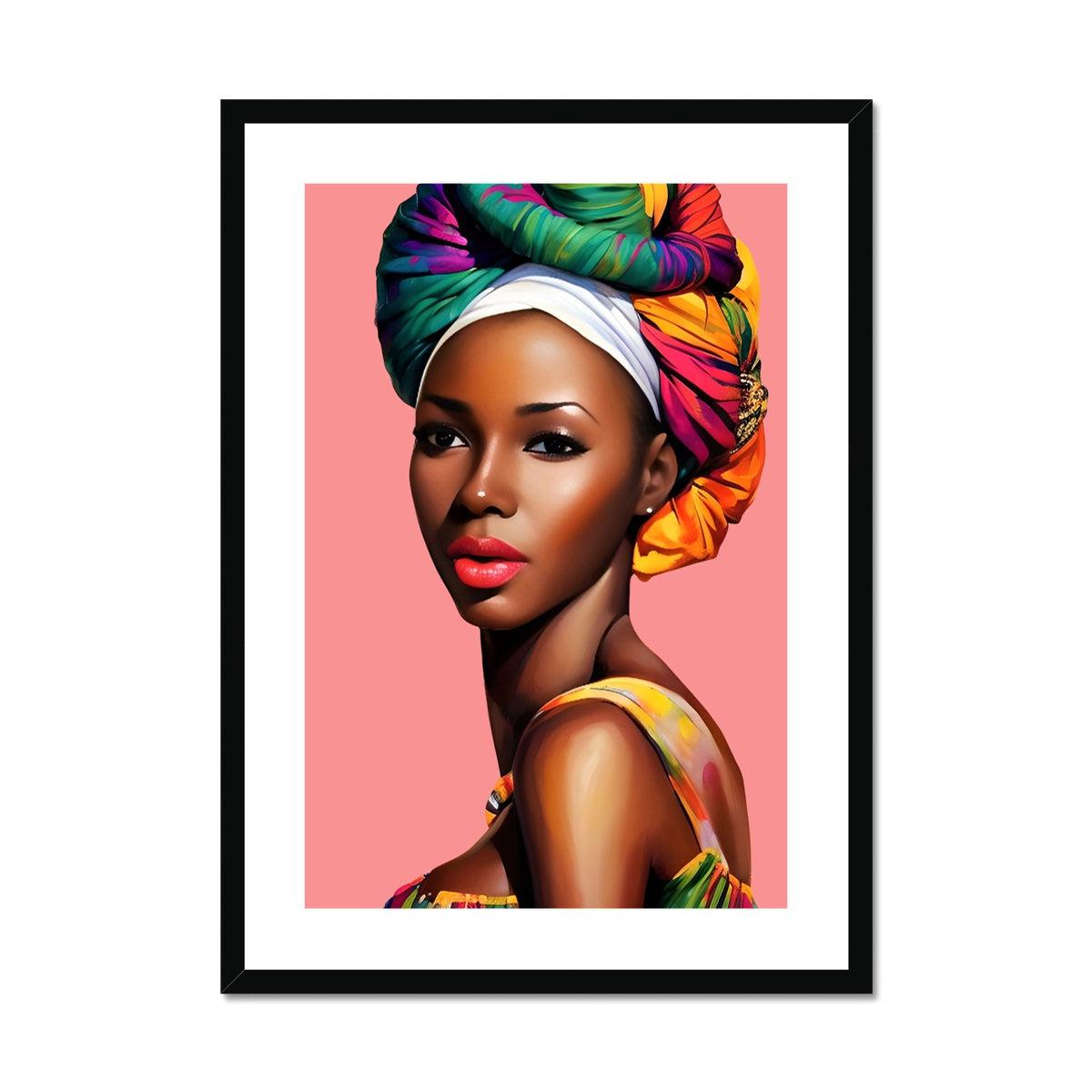 Goddess Strong Framed & Mounted Print