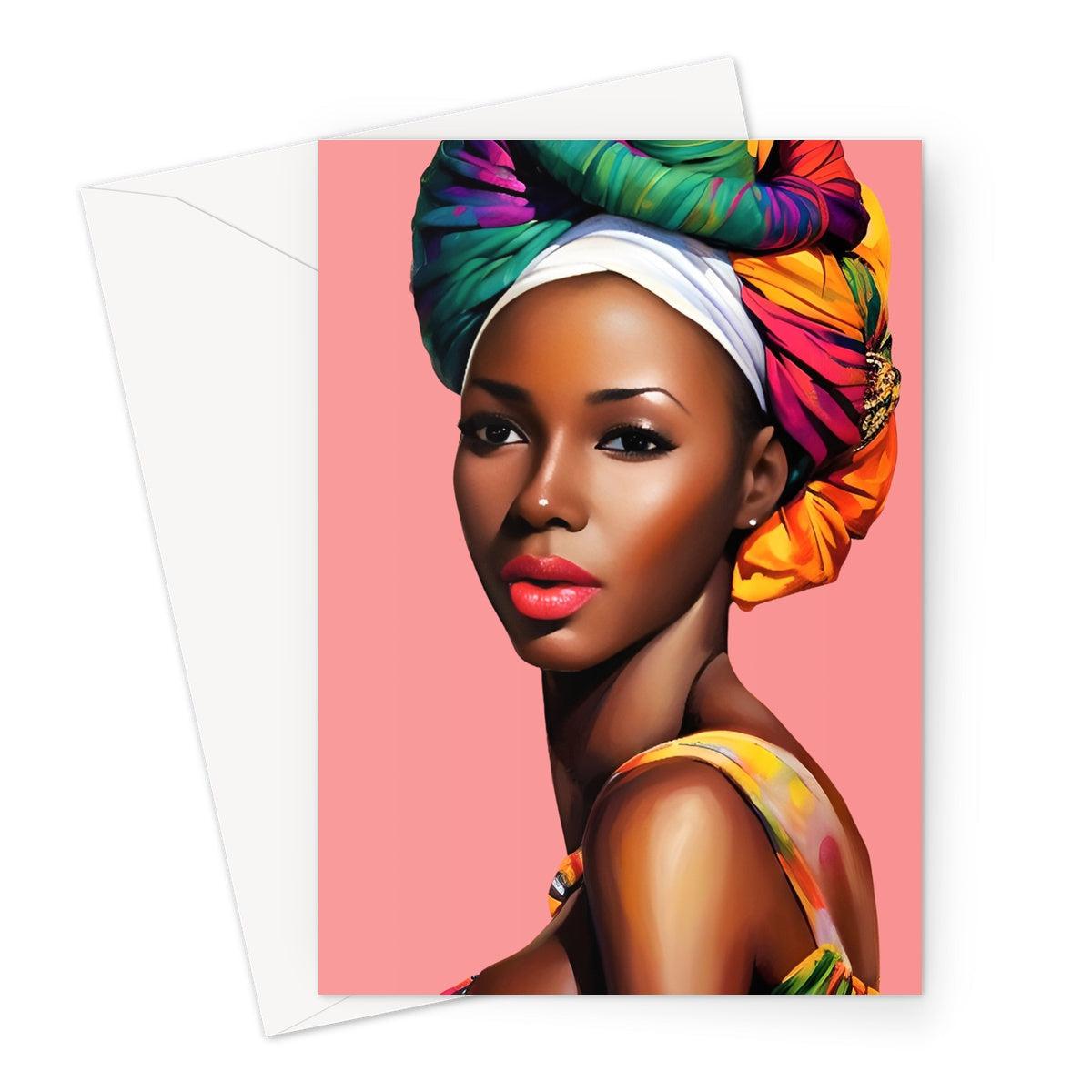 Goddess Strong Greeting Card