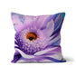 Lilac Blue Digital Flower Cushion