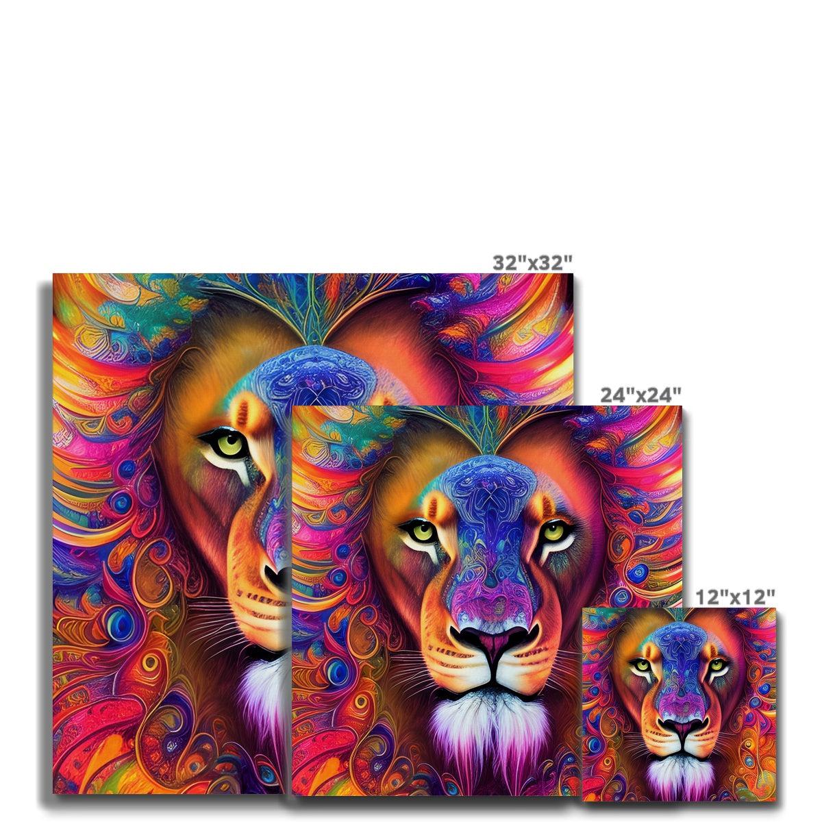 Mystical Lion Canvas