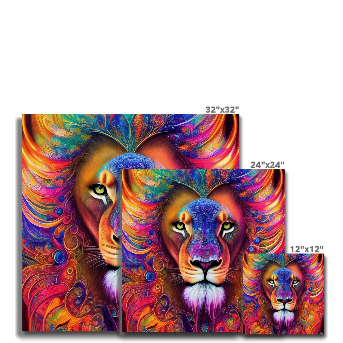 Mystical Lion Canvas