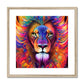 Mystical Lion Framed & Mounted Print