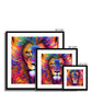 Mystical Lion Framed & Mounted Print