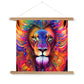 Mystical Lion Fine Art Print with Hanger