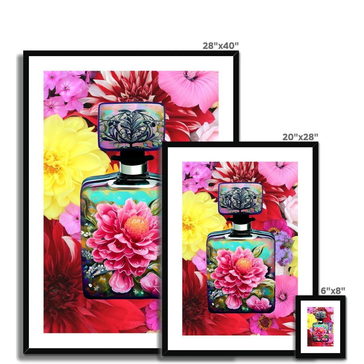 Perfume Bottle Framed & Mounted Print