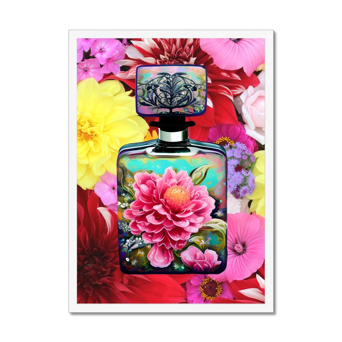 Perfume Bottle Framed Print