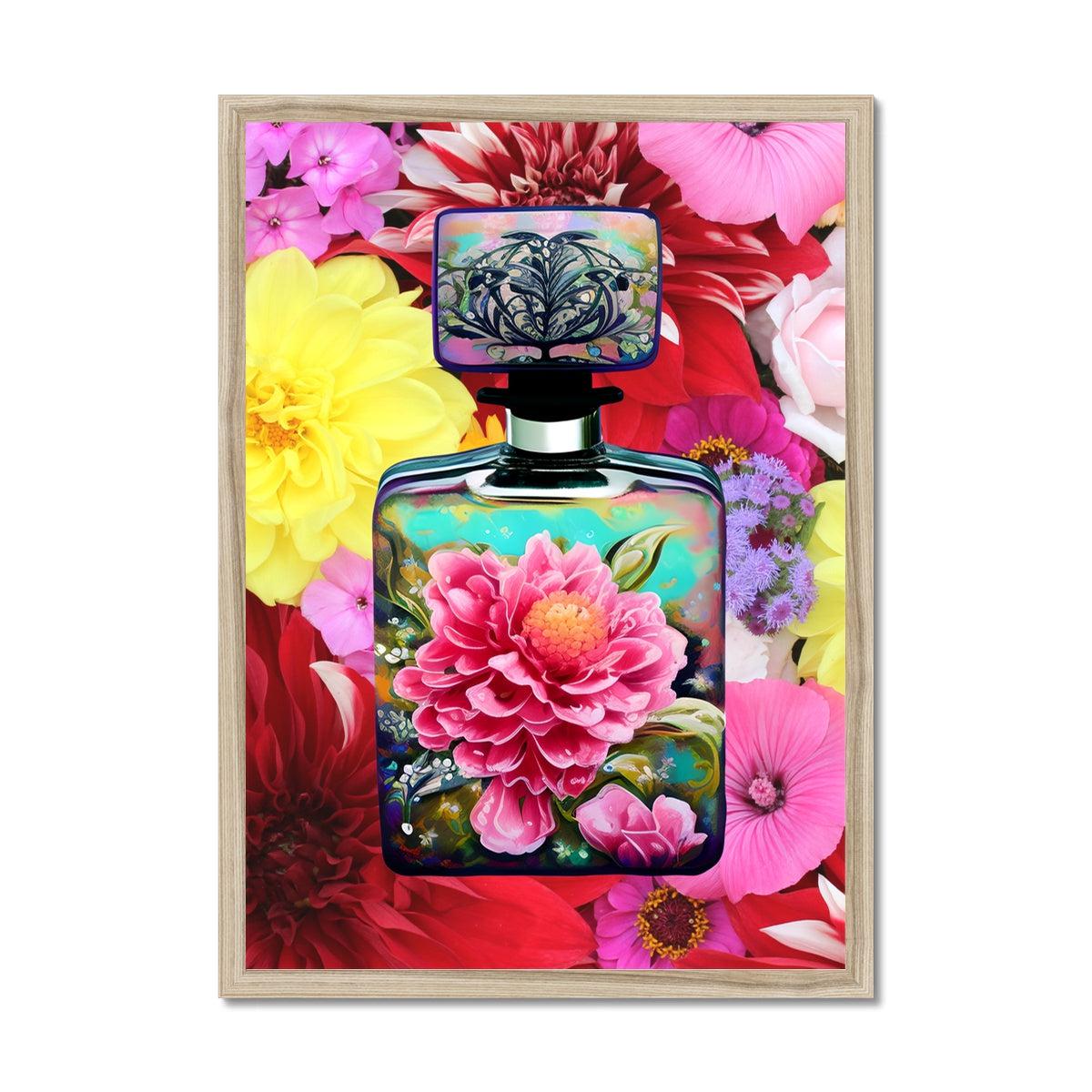 Perfume Bottle Framed Print