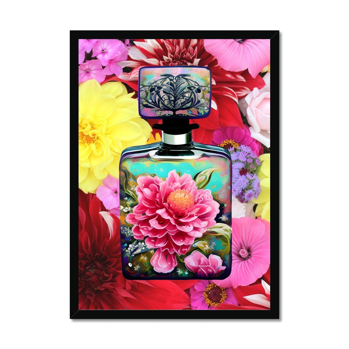 Perfume Bottle Framed Print