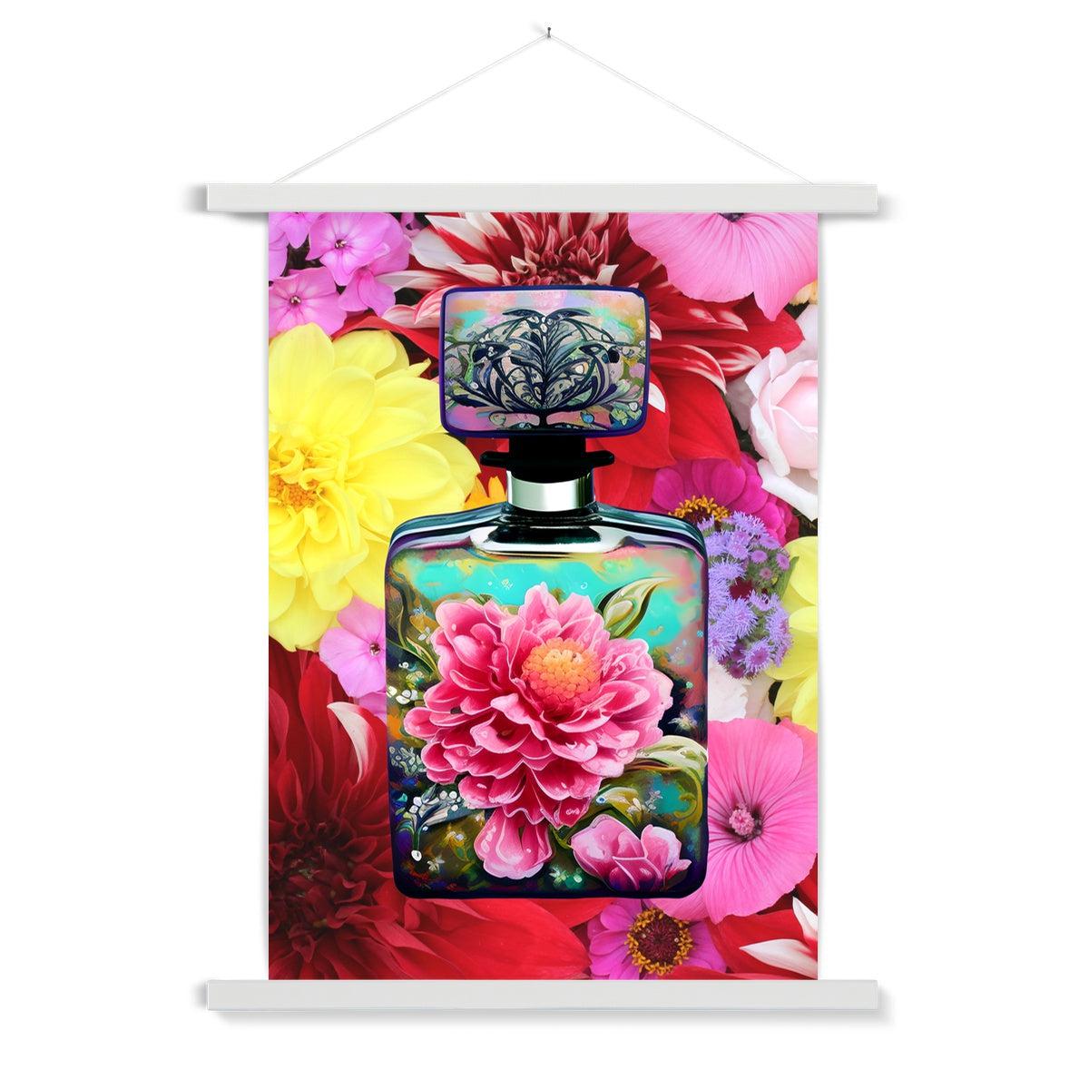 Perfume Bottle Fine Art Print with Hanger