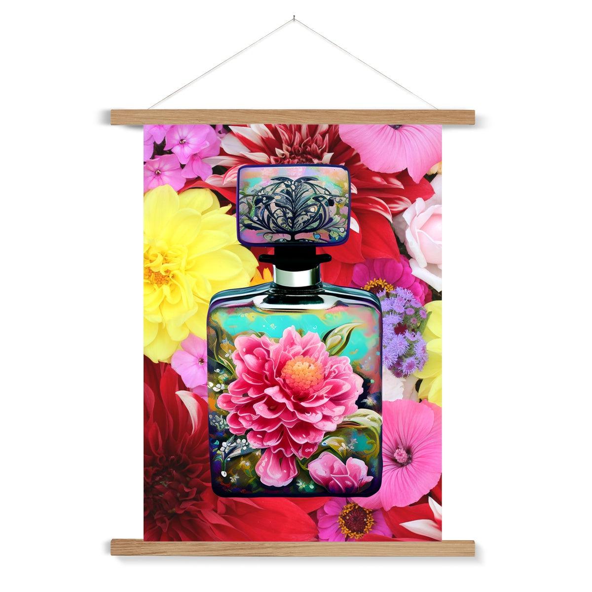Perfume Bottle Fine Art Print with Hanger