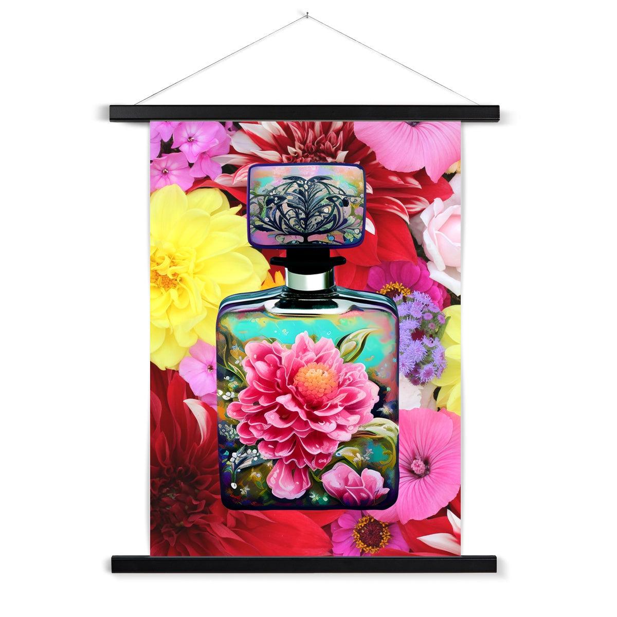 Perfume Bottle Fine Art Print with Hanger