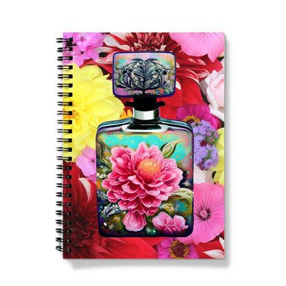 Perfume Bottle Spiral Notebook