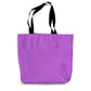 Red Lips Line Art Magenta Canvas Tote Bag