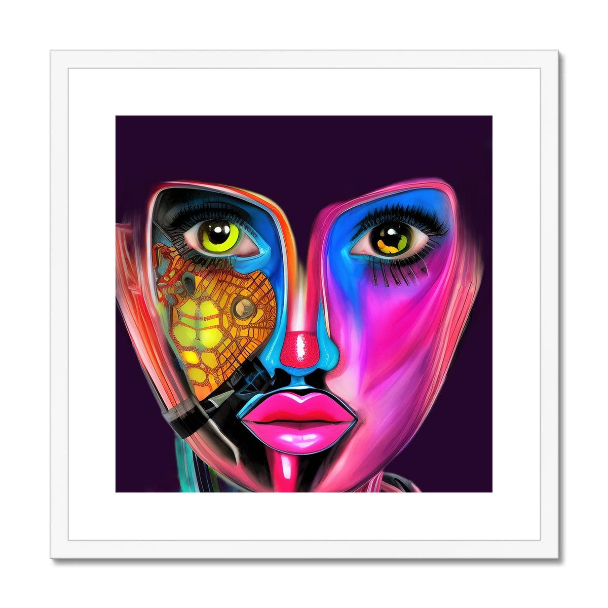 Robot Woman Framed & Mounted Print