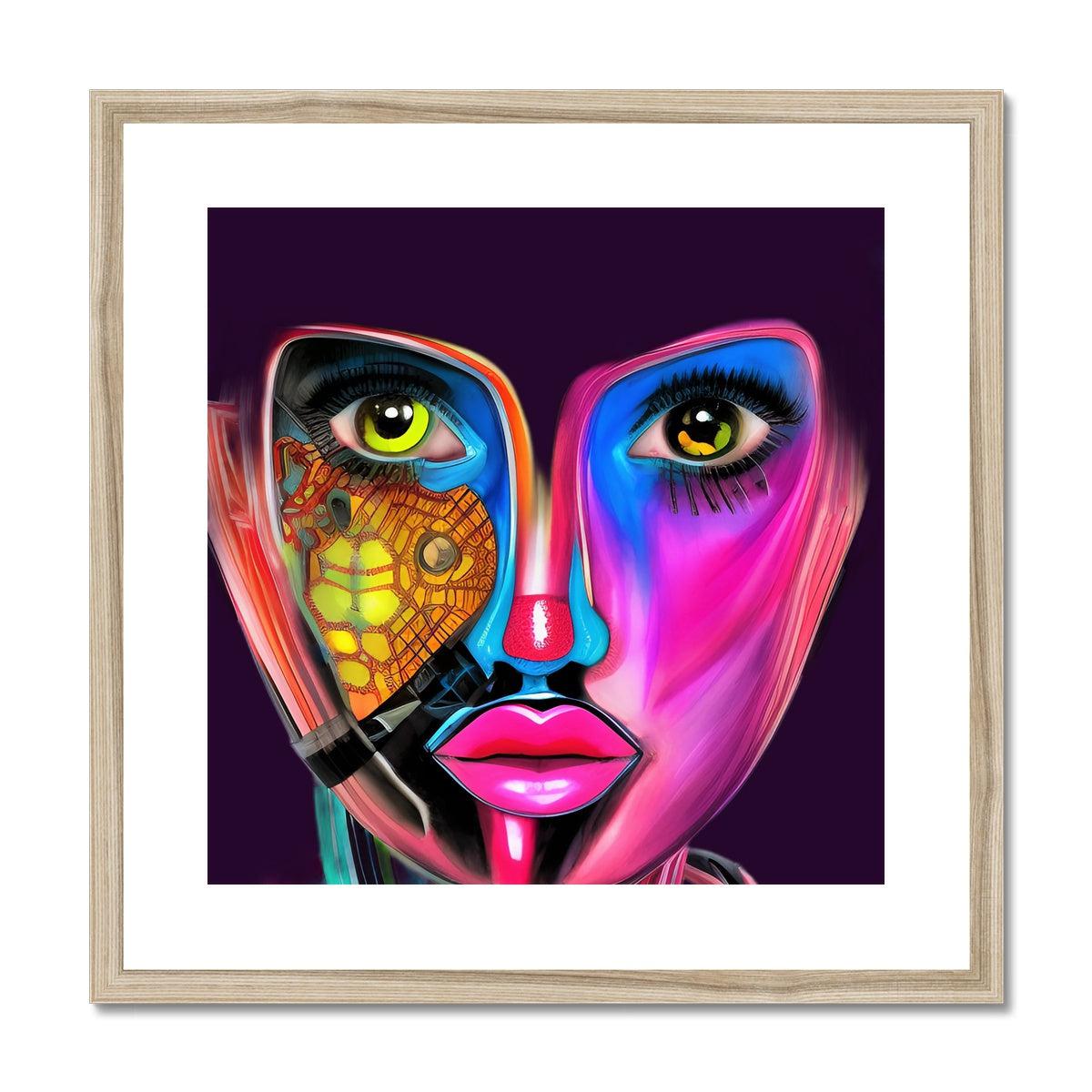 Robot Woman Framed & Mounted Print