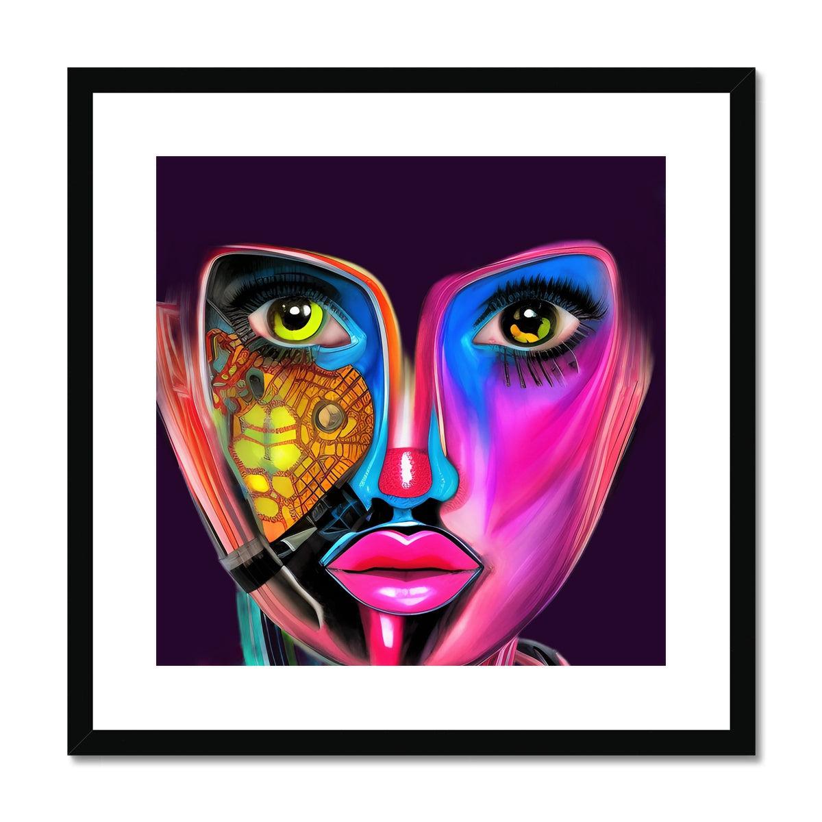 Robot Woman Framed & Mounted Print