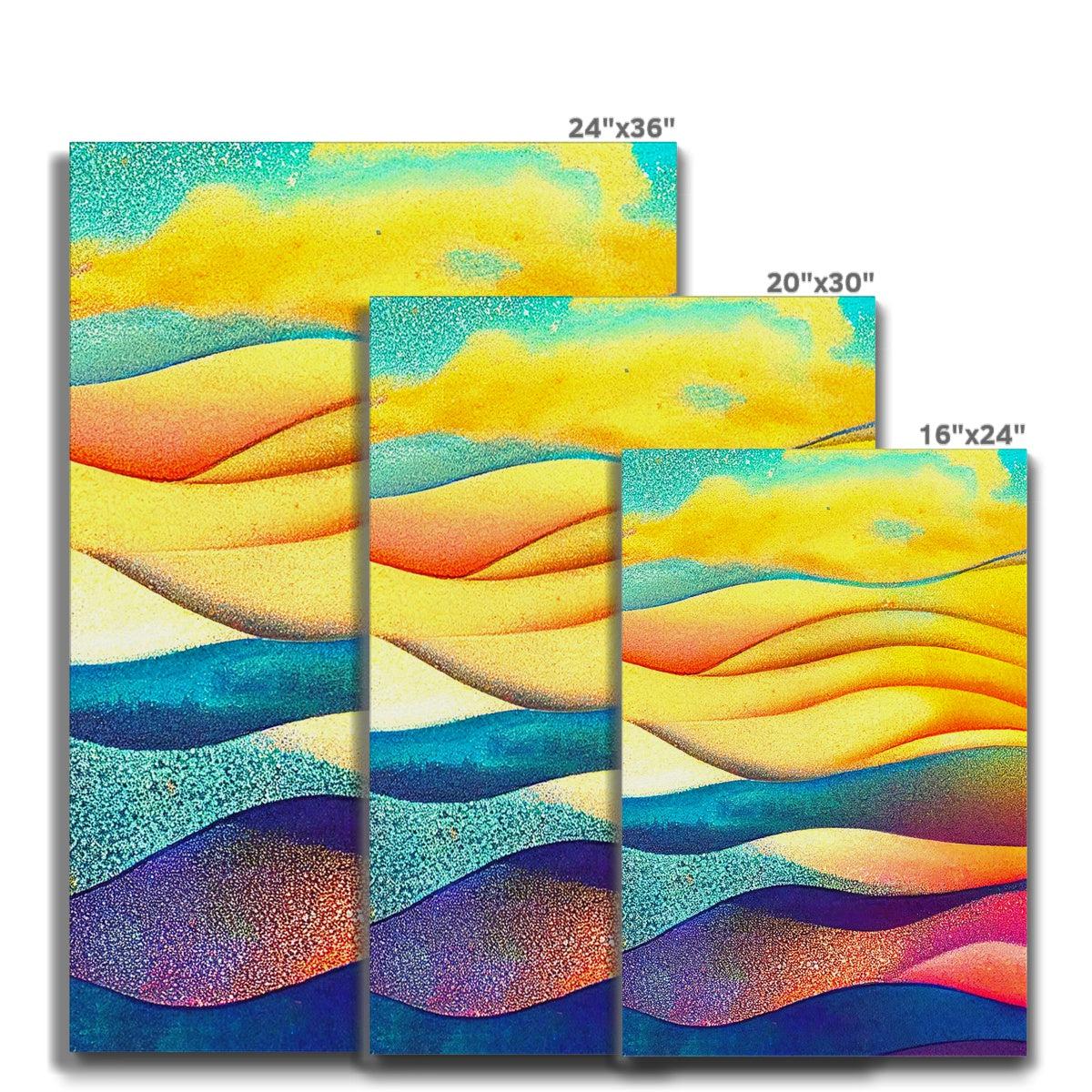 Sea Waves Canvas Print