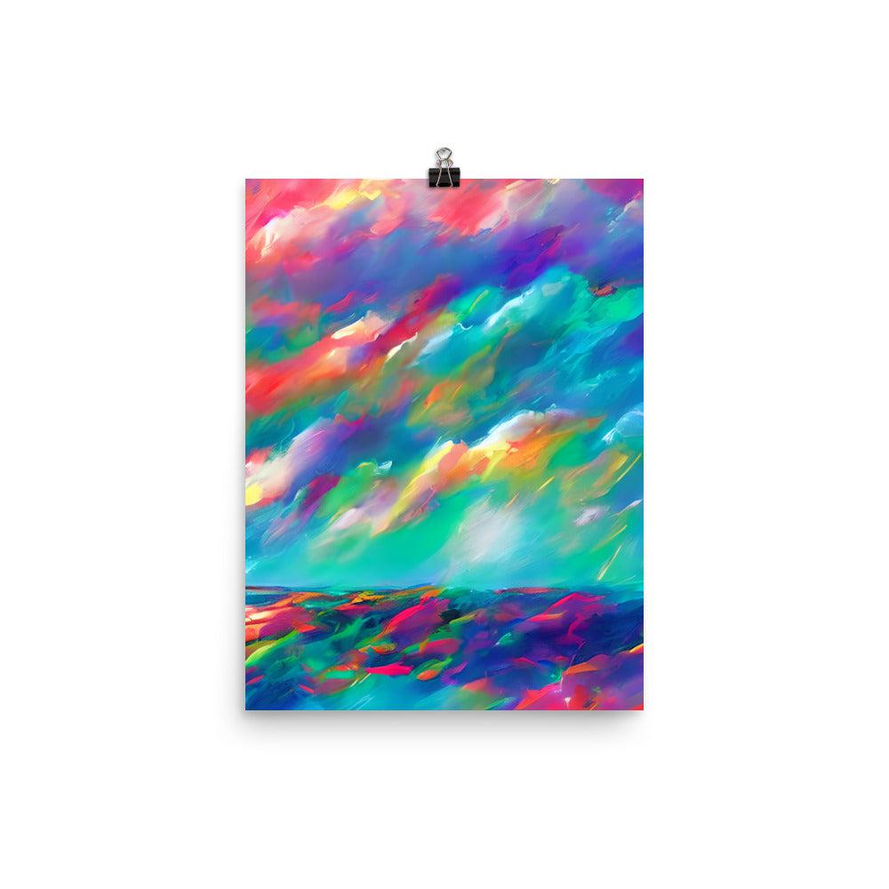 Seas & Clouds Unframed Matte Print