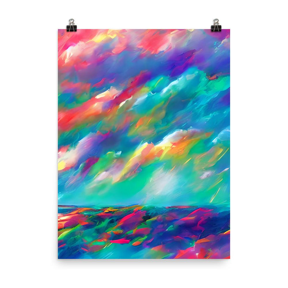 Seas & Clouds Unframed Matte Print