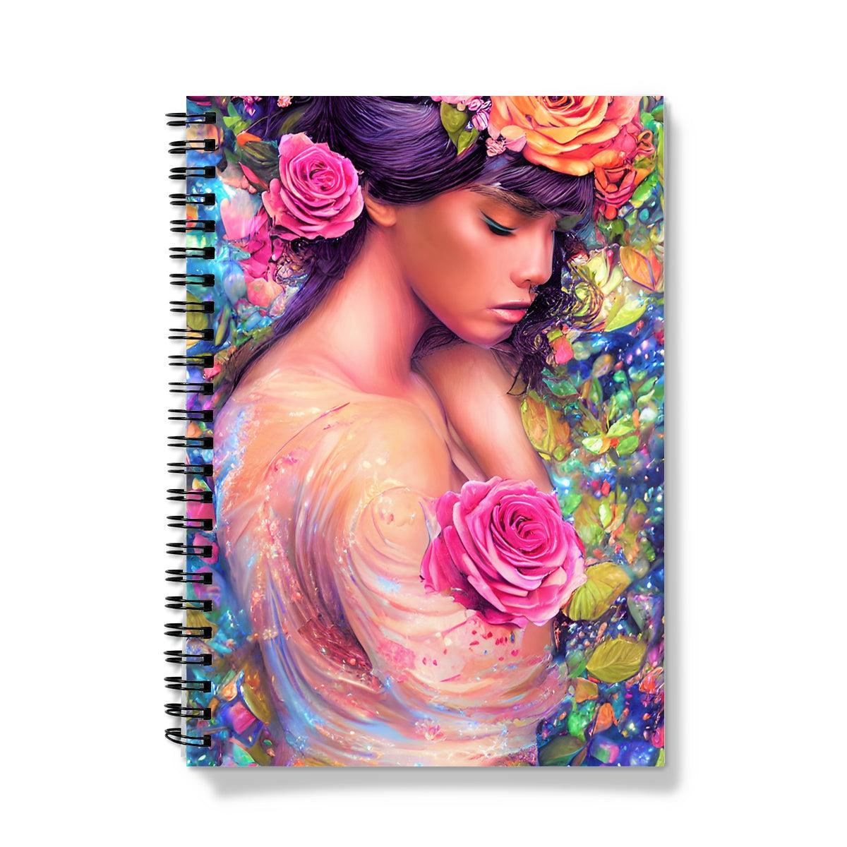 Sleepy Goddess Notebook