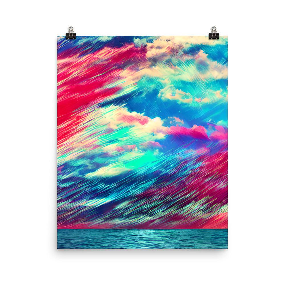 Stormy Seas Unframed Matte Print