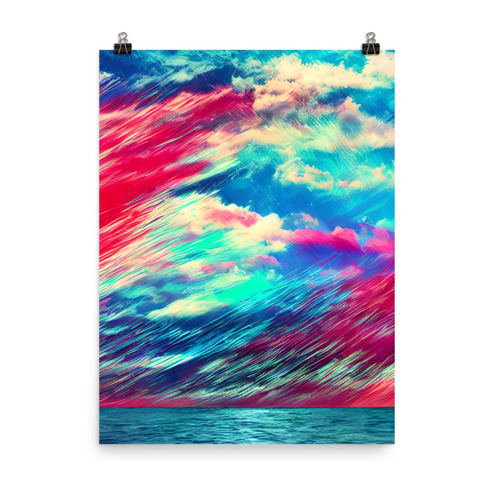 Stormy Seas Unframed Matte Print