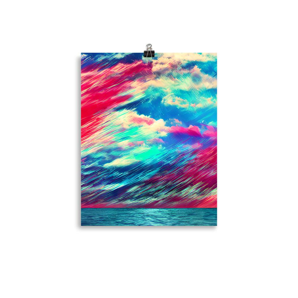 Stormy Seas Unframed Matte Print