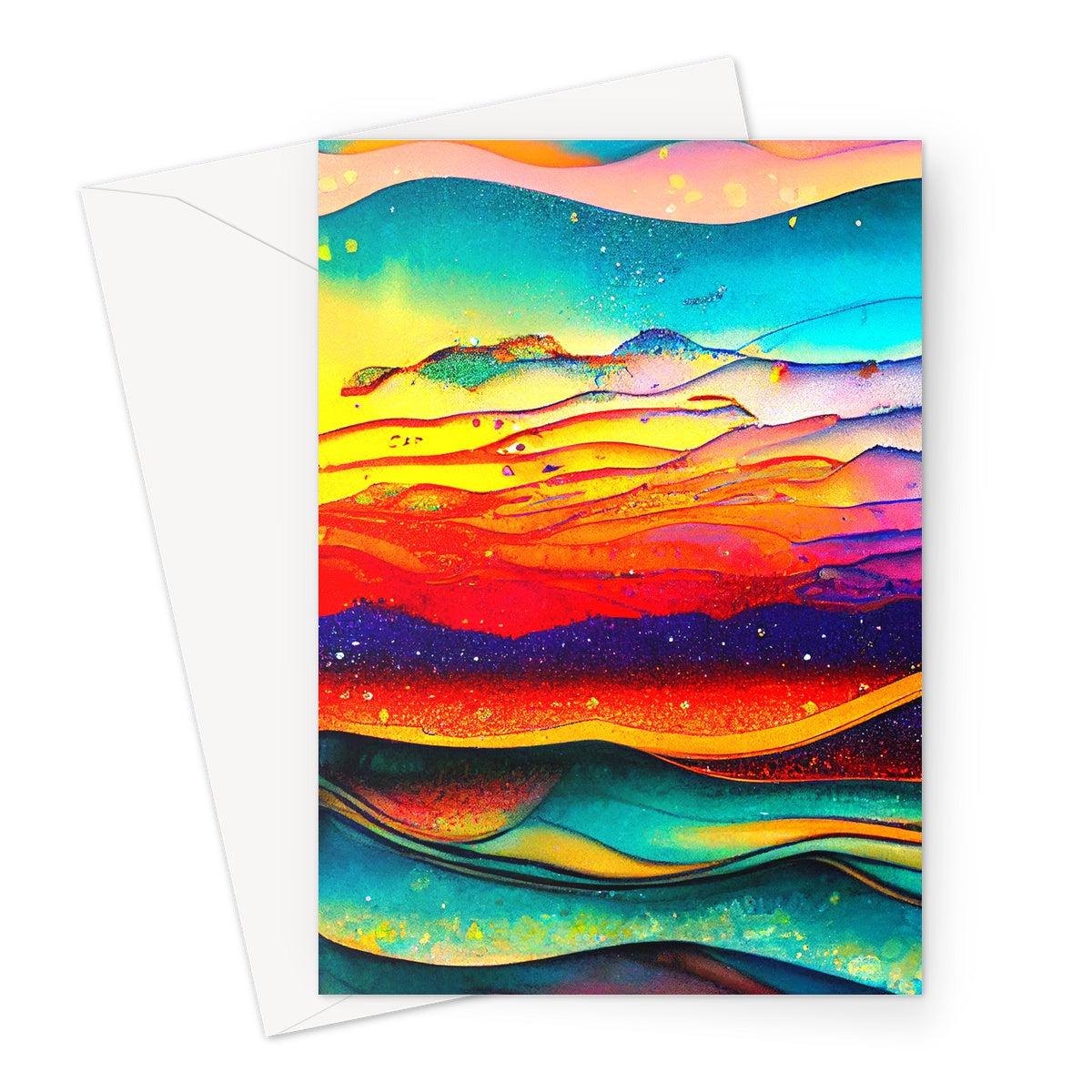 Sunset Greeting Card